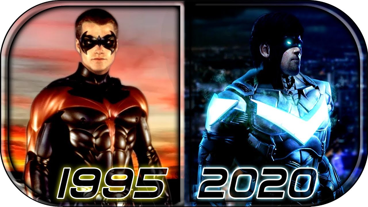EVOLUTION of ROBIN / NIGHTWING in Live Action Movies TV ...