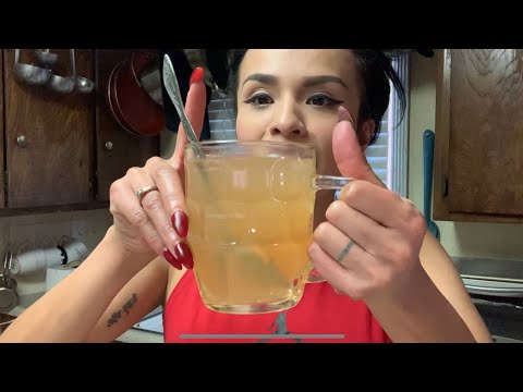 How to make tea for a cold and some alphabet soup (sopa de fideo)