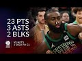 Jaylen Brown 23 pts 3 asts 2 blks vs Nets 2022 PO G1