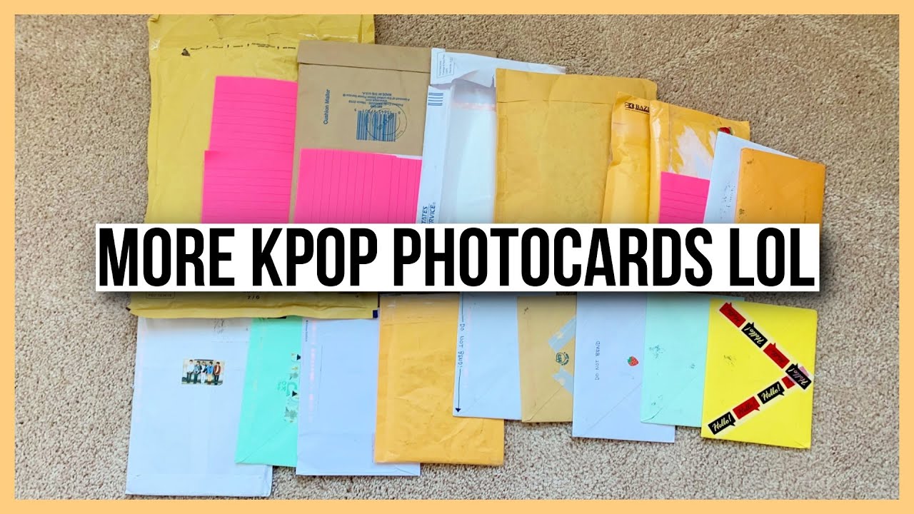 😅✨ANOTHER Giant Kpop Photocard Haul