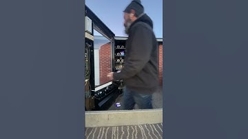 How to test some change & a dollar bill on a snack vending machine made by Automatic Products.