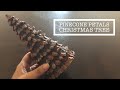 How To Make Rustic Pinecone Petals Christmas Tree|DIY Pinecone Christmas Crafts|Festive Decor Ideas