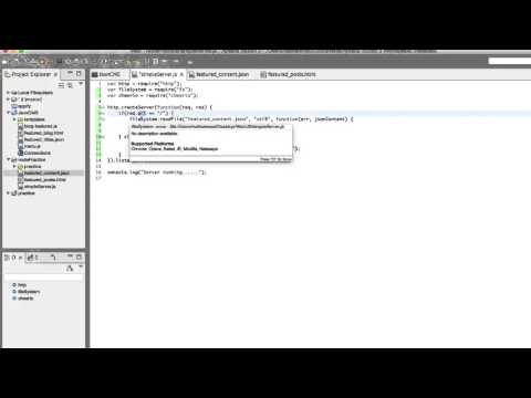 NodeJS | Web Application with JQuery & JSON 11 | Part-21