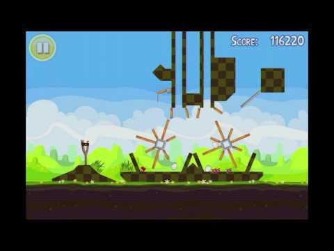 Angry Birds Seasons Easter Eggs Bonus Golden Eggs #18 (1-10 #8) 3 Stars Walkthrough