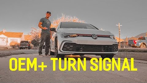 Mk8 GTI : BMP Turn Signals!