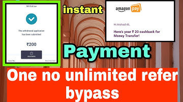Unlimited refer bypass script without No unlimited Amazon gift card instant paytm