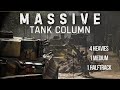 Hell let loose  5 tanks in convoy formation through carentan