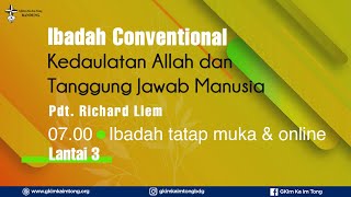 Kedaulatan Allah dan Tanggung Jawab Manusia - Pdt. Richard Liem
