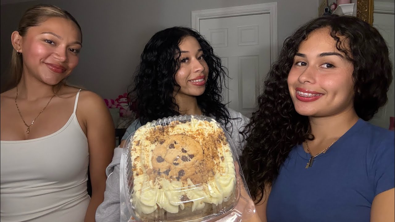 asmr : tres leches cake eating + best friends 