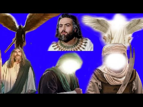 من اراد ان يرى جبرائيل و عزرائيل و عيسى و يوسف و محمد فلينضر الى علي