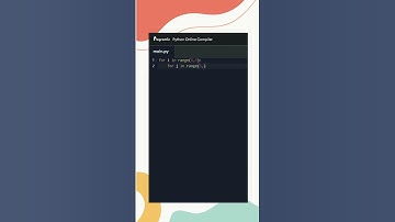 Inverted Half Pyramid in Python!.