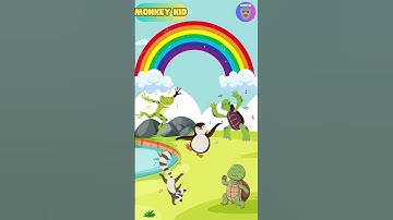 Nhạc Thiếu Nhi Vui Nhộn - Bảy Sắc Cầu Vồng #music #nhacthieunhi #hoathinh #funny