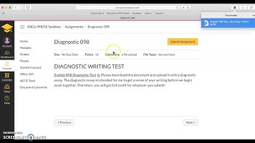 How to Download and Upload in Canvas