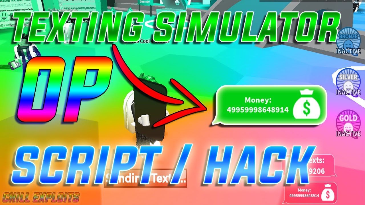 New Texting Simulator Script Hack Unlimited Money Diamonds
