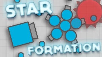 INVINCIBLE STAR FORMATION!! FACTORY GUIDE + TEST! (Diep.io Sandbox Guide)