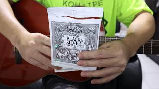 Ernie Ball Ernesto Palla Black Nylon String รีวิว