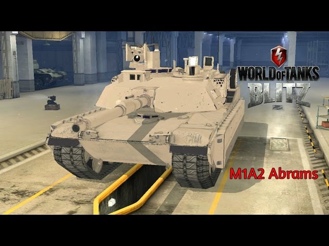 M1a2 Abrams World Of Tanks Blitz Youtube