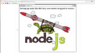 How to use http-server to serve static files with node