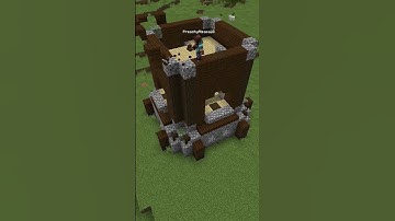 Minecraft Satisfying Reverse Timelapse | Pillager Outpost "Build"