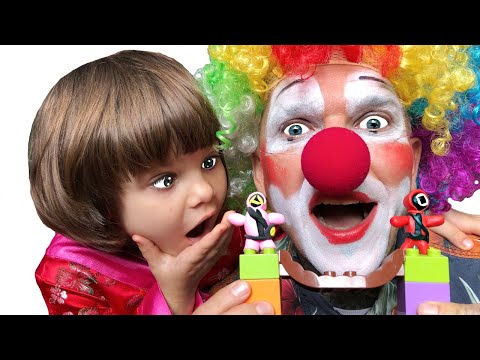 Лепим из пластилина - Игра в кальмара на канале LunaTop TV