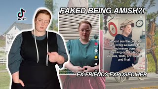 This TikToker is FAKING Being Amish?: Sarah Joy ThatPlainGirl Drama