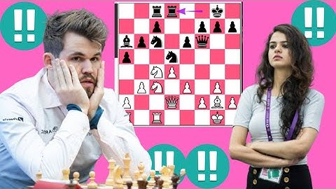 Crazy Tania Sachdev vs Magnus Carlsen Chess game 4