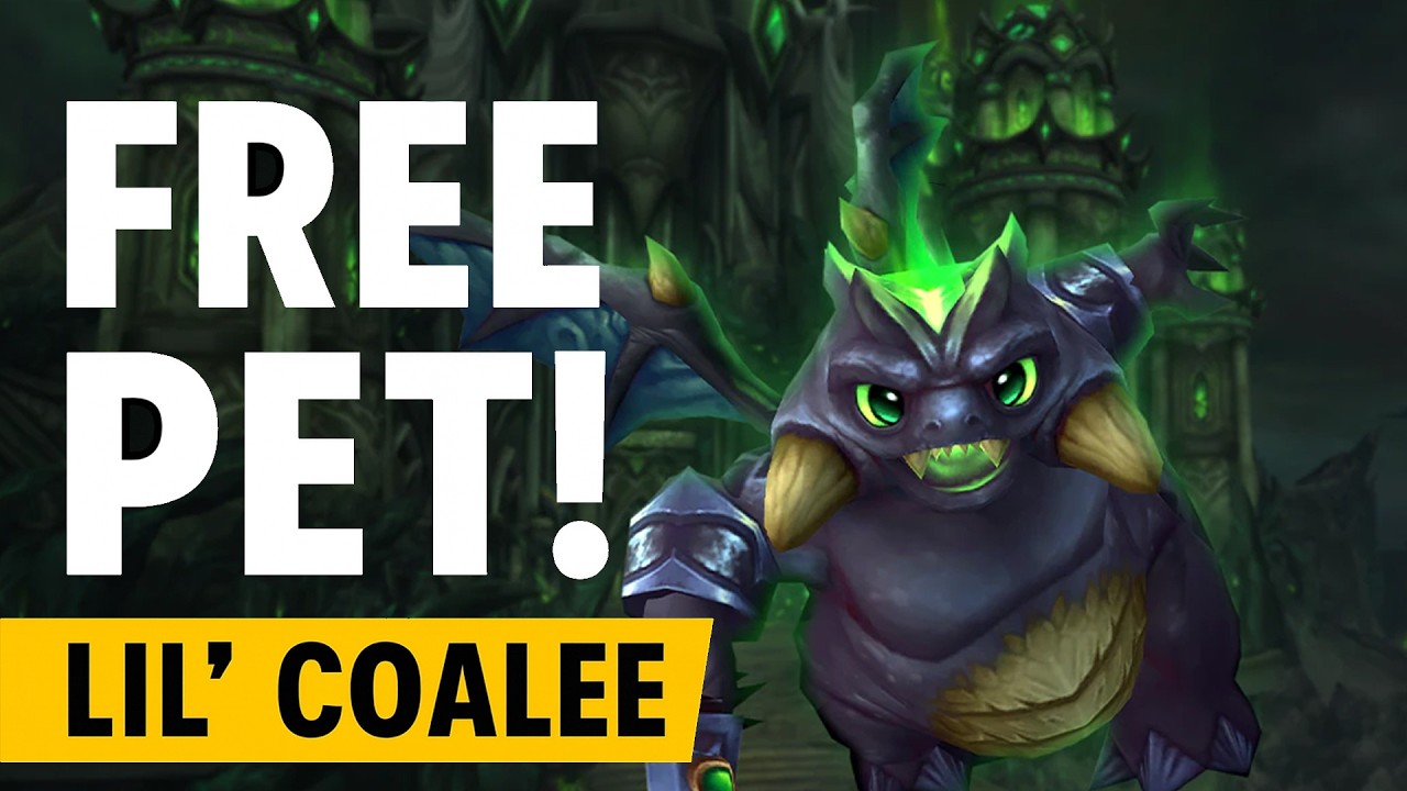 FREE Lil’ Coalee Pet in WoW! | How to Claim Twitch Drop (October 2025)