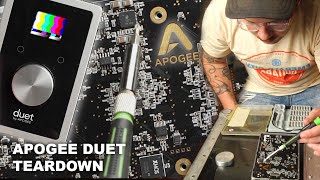 Apogee Duet USB TEARDOWN: Replacing the OLED Screen!