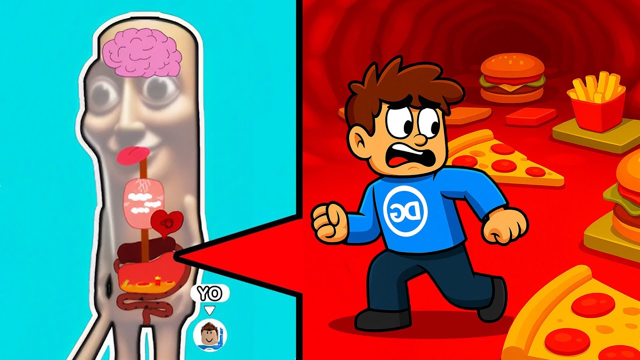 ENTRÉ al ESTÓMAGO de TUNG TUNG SAHUR !!