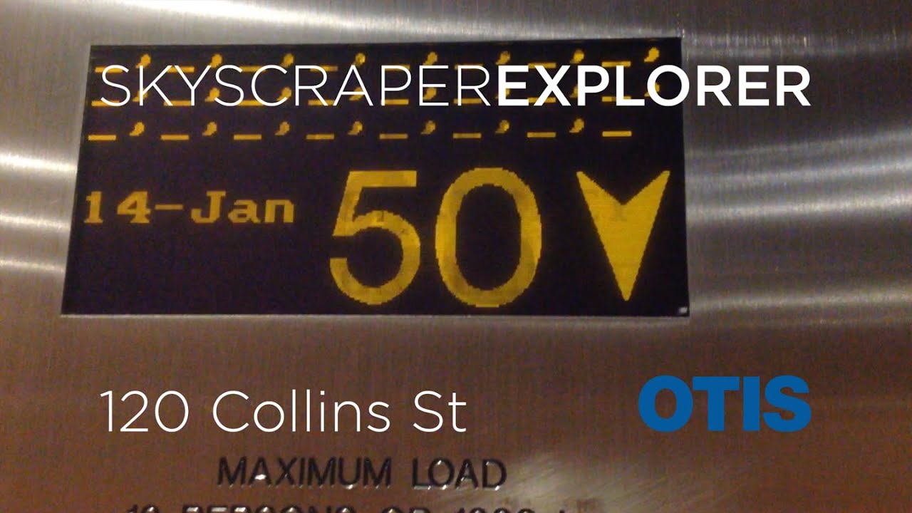 SKYSCRAPER EXPLORER: Otis Hi-speed Traction Lifts @ 120 Collins St