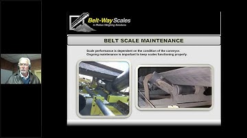 Loadsense - How do I maintain my Conveyor Belt Scale?