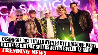Casamigos 2023 Halloween Party Roundup Paris Hilton As Britney Spears Austin Butler As Andy