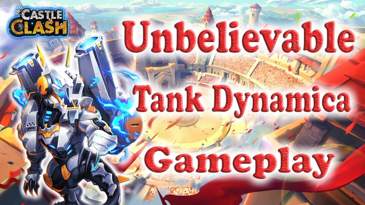 Castle Clash Powerful Tank Dynamica - YouTube