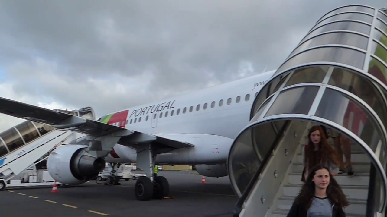 Lisbon - Terceira TAP Airbus A319 Trip report