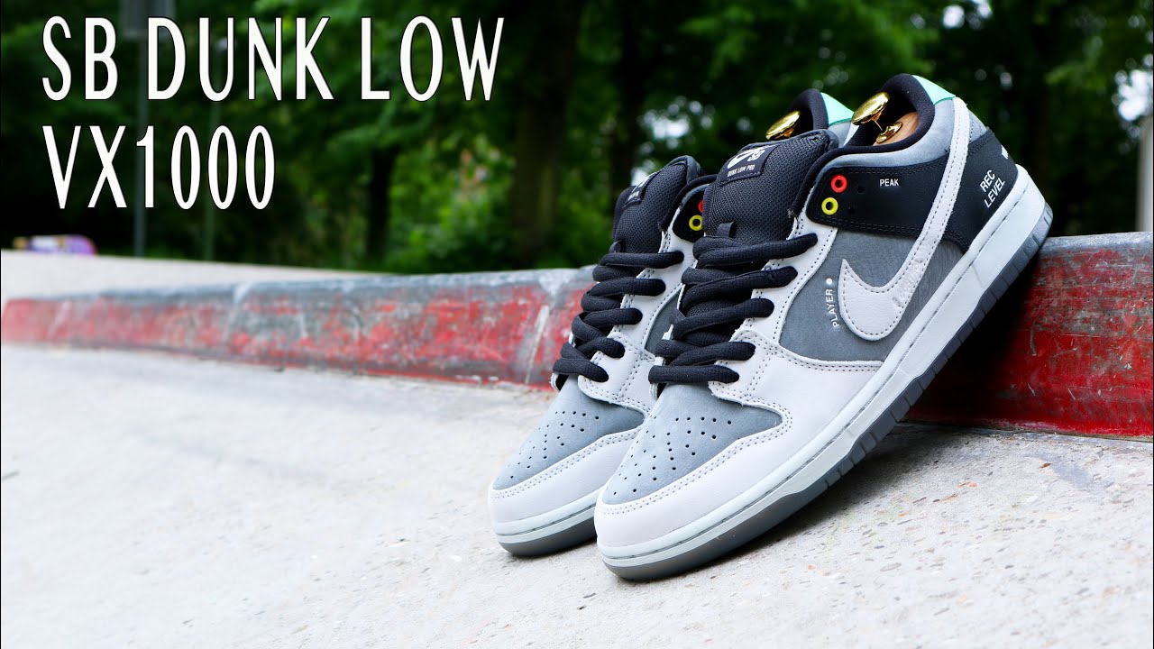 Nike SB Dunk Low VX1000 Unboxing + on Feet Kix Fix - YouTube