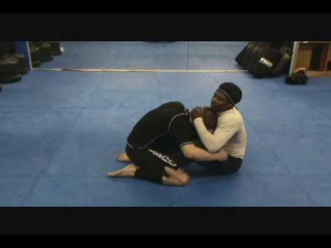 No Arm Darce Choke from Butterfly Guard