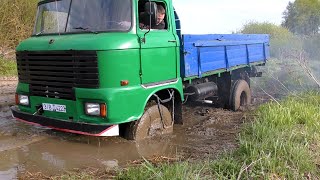 We didn't expect this!!! The old German truck showed its off-road capability!