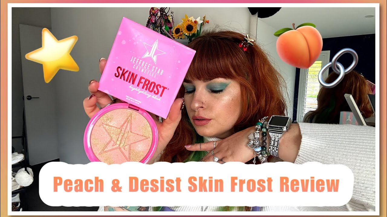 Jeffree Star Cosmetics Skin Frost Highlighting Blushes | TikTok Jeffree Star Cosmetics Skin Frost Highlighting Blush - Peach & Desist display picture 1