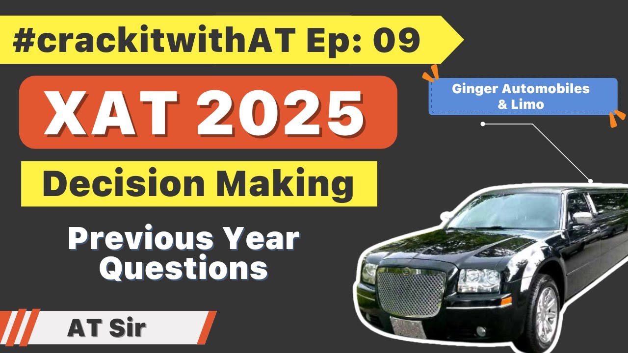 XAT 2025 Decision Making - Previous Year XAT Questions | XAT DM PYQs ...