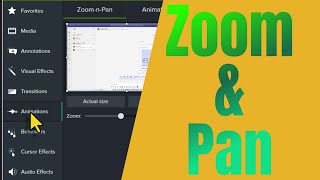 Make Your Videos Better w/ Zoom and Pan in Camtasia