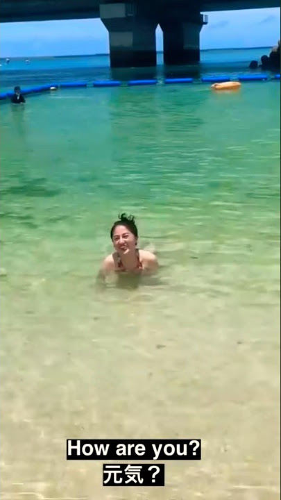Perfect Beach Day 🏝️#okinawa #japan