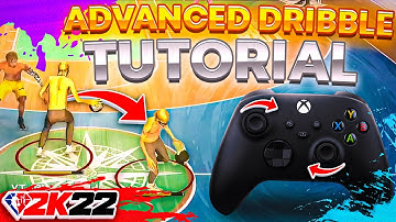 NBA 2K22 ADVANCED DRIBBLE TUTORIAL W/HANDCAM! HOW TO DRIBBLE LIKE STEEZO👁! 2K22 DRIBBLE TUTORIAL!
