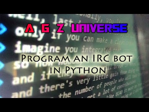 IRC bot in Python -Tutorial