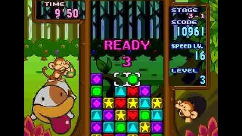 Tetris Attack (SNES) - Stage Clear Mode Full Run