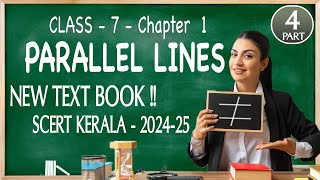 Class 7 Chapter 1_ PARALLEL LINES | PART 4 New Text Book 2024-25 | SCERT KERALA | Online Chalkboard