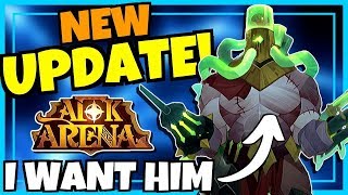 AFK ARENA UPDATE & NEW HERO