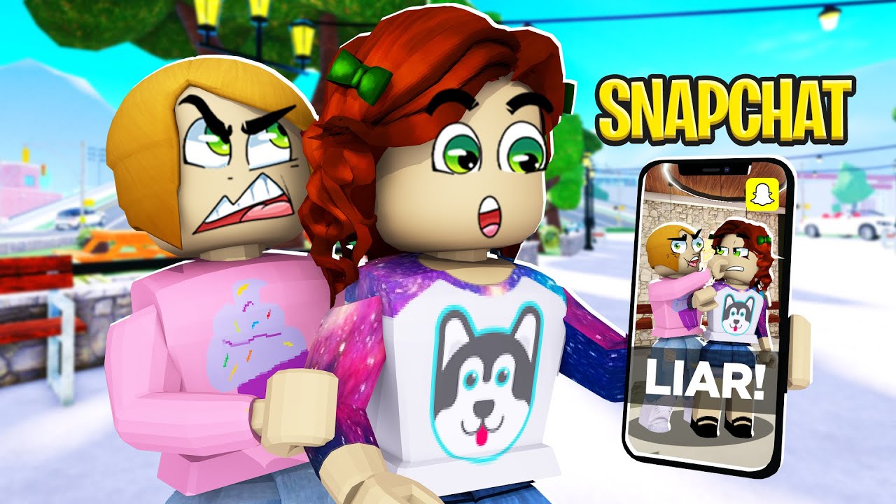 Roblox Snapchat Movie | My BFF Lies To Me!