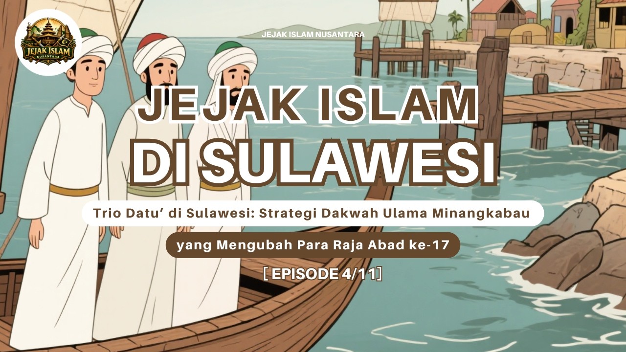 Siapa Trio Datu’ yang Diam-Diam Mengubah Sejarah Sulawesi? 🕊️ JEJAK ISLAM DI SULAWESI (Episode 4/11)