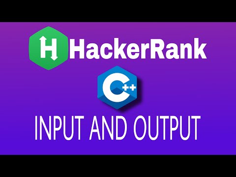 #2 Input and Output | Hackerrank C++ Solution | English Explanation