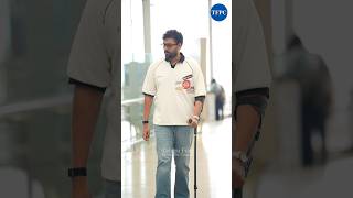 Mega Prince Varun Tej Spotted at RGIA AirPort